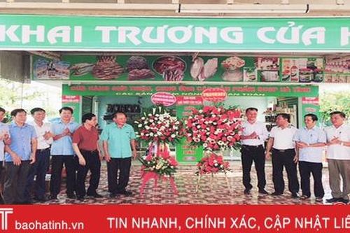 Khai trương cửa hàng giới thiệu sản phẩm OCOP tại Thiên Cầm