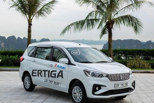 Ưu đãi 40 triệu đồng, giá lăn bánh Suzuki Ertiga Limited còn bao nhiêu?
