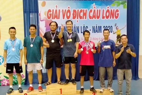 Kết thúc Giải vô địch cầu lông huyện Xuân Lộc
