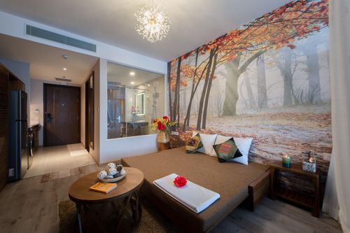 Nắm trọn mùa thu trong căn hộ 44 m2 tại Nha Trang