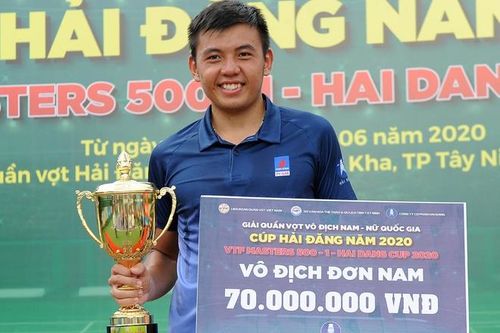 Lý Hoàng Nam vô địch giải VTF Masters 500
