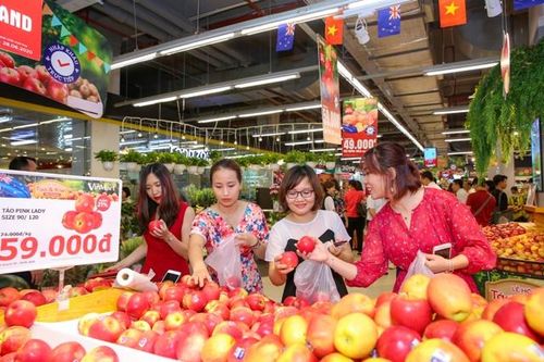 Đại sứ New Zealand quáng bá Lễ hội trái cây tại VinMart