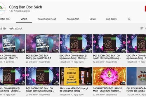 Kênh 'Cùng bạn đọc sách': Cầu nối đến tri thức cho người khiếm thị