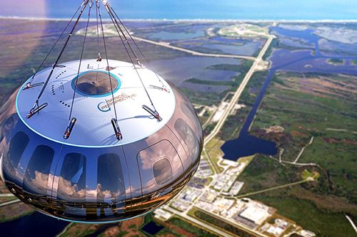 Khinh khí cầu chở khách vào không gian sẽ bắt đầu bay từ năm 2024