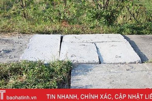 Khắc phục hố ga, miệng cống không nắp đậy trên các tuyến đường ở Hà Tĩnh