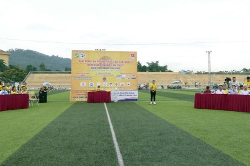Khai mạc Giải bóng đá các câu lạc bộ sân 7 huyện Bảo Thắng lần thứ 2