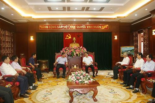 Đoàn đại biểu Quốc hội tỉnh Quảng Nam thăm và làm việc tại tỉnh Sơn La