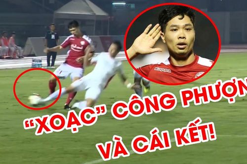 Quế Ngọc Hải 'xoạc' bóng Công Phượng và cái kết đắng lòng