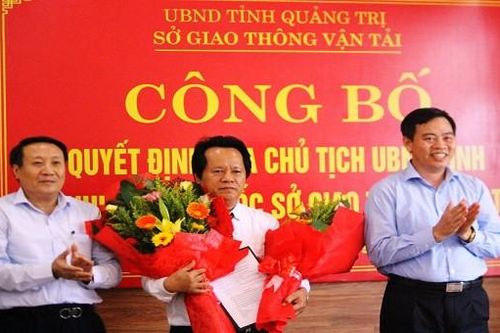 Phó Giám đốc Sở KH&ĐT được điều động làm Giám đốc Sở GTVT Quảng Trị