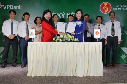 VPBank và Kho bạc Nhà nước ký thỏa thuận phối hợp thu ngân sách và thanh toán song phương điện tử