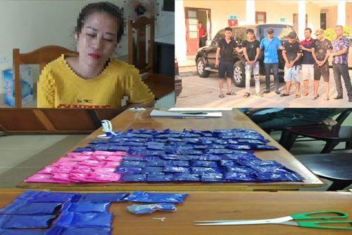 Phá đường dây buôn ma túy xuyên quốc gia, thu lựu đạn và gươm