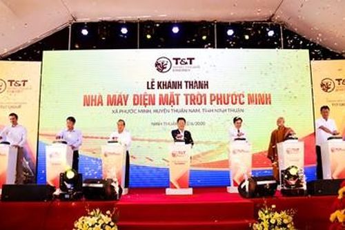 Thêm một nhà máy điện mặt trời nghìn tỉ đi vào hoạt động