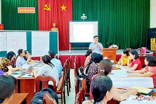 Tập huấn chương trình giáo dục phổ thông mới cho giáo viên