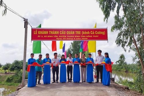 Đưa vào sử dụng cầu Quán Tre