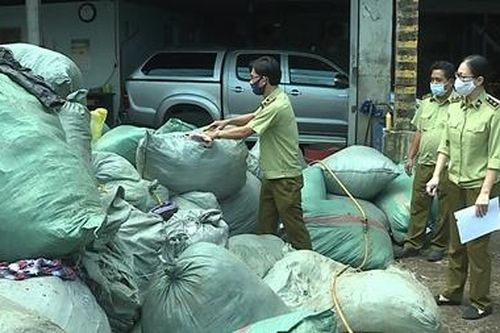 Tiêu hủy 40 nghìn sản phẩm lậu nhái hàng hiệu