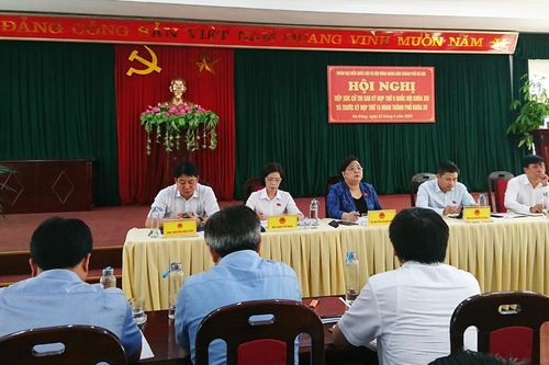 Cử tri Hà Đông kiến nghị nhiều vấn đề dân sinh đến đại biểu Quốc hội và HĐND thành phố