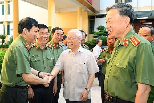 Hội nghị Đảng ủy CAT.Ư 6 tháng đầu năm 2020