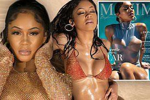 Ảnh áo tắm của Saweetie trên Maxim 'thiêu đốt' ánh nhìn