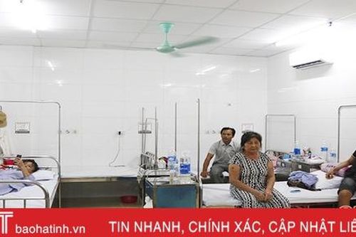 Các bệnh viện Hà Tĩnh đồng loạt triển khai giải pháp chống nóng cho bệnh nhân