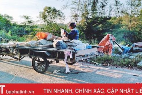 Đổ rác không đúng nơi quy định, người đàn ông ở Hà Tĩnh bị phạt 4 triệu đồng