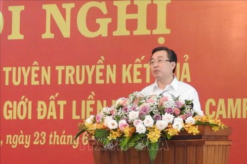 Tuyên truyền, phổ biến nội dung liên quan đến công tác quản lý biên giới