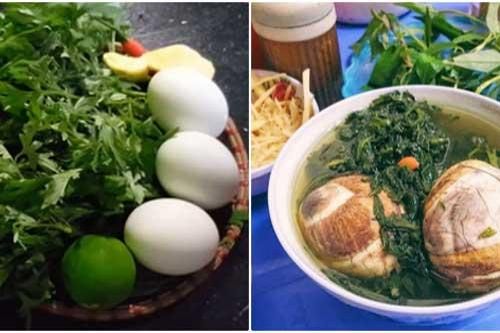 Trứng vịt lộn hầm ngải cứu là 'bạn thân' của người gầy, ăn theo cách này giúp tăng cân nhanh, hồng hào trông thấy