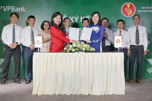 VPBank và KBNN phối hợp thu ngân sách, thanh toán song phương điện tử