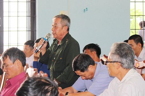 Đoàn ĐBQH đơn vị tỉnh Lâm Đồng tiếp xúc cử tri tại huyện Lâm Hà