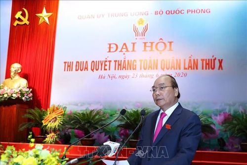 Phong trào thi đua Quyết thắng phải gắn với xây dựng quân đội chính quy, hiện đại