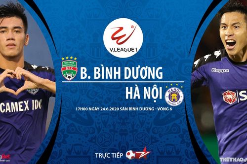 Soi kèo bóng đá Bình Dương vs Hà Nội. Trực tiếp bóng đá V-League vòng 6