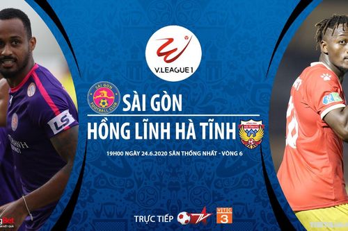 Soi kèo bóng đá Sài Gòn vs Hồng Lĩnh Hà Tĩnh. Trực tiếp bóng đá V-League vòng 6