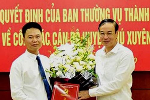 Huyện Phú Xuyên - Hà Nội có tân Chủ tịch mới