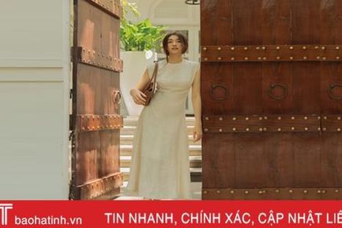 Váy đơn sắc cho nàng công sở