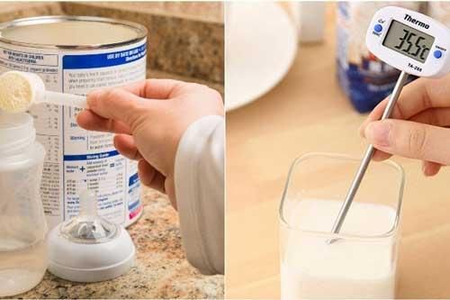 6 việc mẹ tuyệt đối không được làm khi pha sữa công thức cho bé
