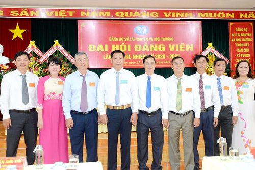 Đại hội đảng viên Đảng bộ Sở Tài nguyên và Môi trường lần thứ VIII