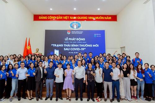 Tổ chức cuộc thi nói tiếng Anh 'Trạng thái bình thường mới sau Covid-19'