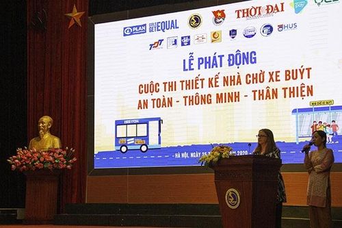 Thi thiết kế nhà chờ xe buýt an toàn, thông minh, thân thiện