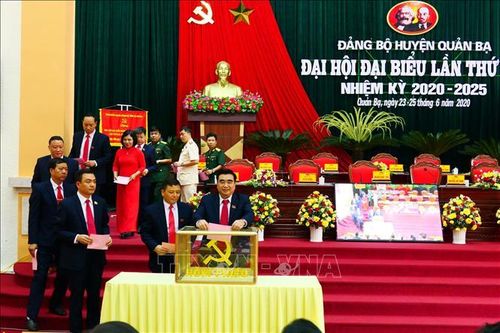Kinh nghiệm hay từ Đại hội điểm Đảng bộ huyện ở Hà Giang