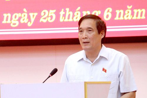 Đại biểu Quốc hội tỉnh tiếp xúc cử tri tại huyện Tam Nông