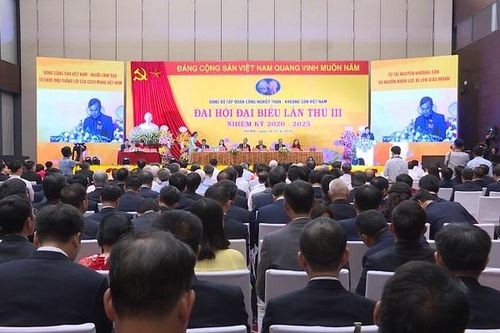 Đại hội đại biểu Đảng bộ tập đoàn TKV lần thứ III, nhiệm kỳ 2020 - 2025