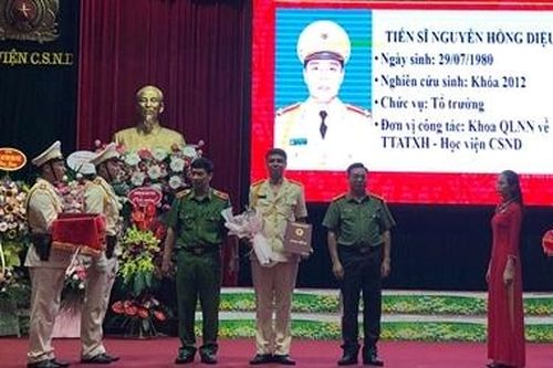 Học viện CSND trao bằng tiến sĩ năm 2020