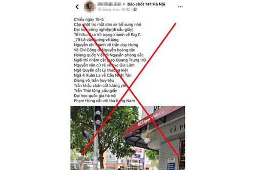Phát hiện đối tượng thường xuyên thông báo vị trí chốt 141 trên mạng xã hội