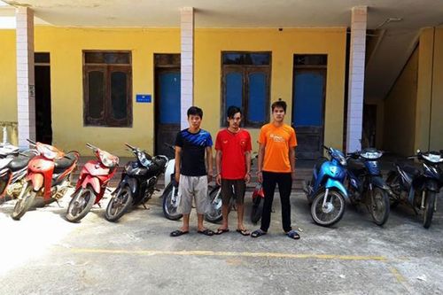 Bắt giữ nhóm đối tượng trộm cắp xe máy liên huyện