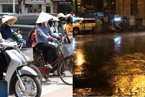Hôm nay Hà Nội và nhiều tỉnh ngày oi nóng, tối khả năng mưa giông