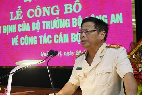 Phó Giám đốc Công an tỉnh Thừa Thiên Huế được điều động làm Giám đốc Công an Quảng Trị