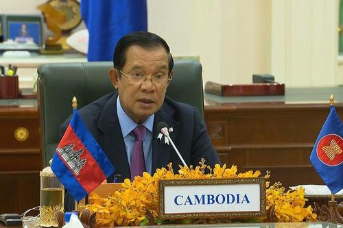 Thủ tướng Campuchia nói trước ASEAN về tình hình biển Đông