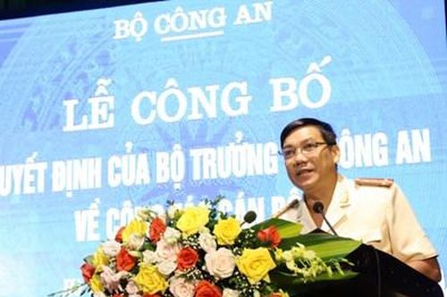 Đại tá Lê Khắc Thuyết được bổ nhiệm Giám đốc Công an tỉnh Hà Tĩnh