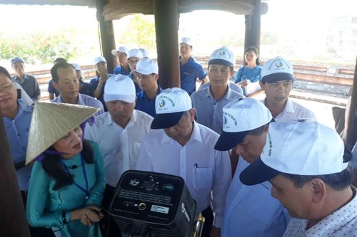 Khánh thành hệ thống thiết bị đo mưa tự động tại di tích Quan Tượng Đài - Huế