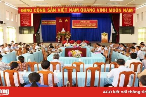 Châu Thành tập trung thực hiện tốt việc tổ chức Đại hội Đảng bộ huyện lần thứ XII ( nhiệm kỳ 2020 – 2025)
