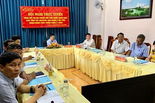 Tổng kết Dự án 'Chăm sóc sức khỏe nhân dân các tỉnh Tây Nguyên, giai đoạn 2'